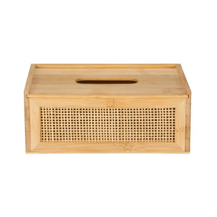 WENKO 25607100 - Dispenser per fazzoletti ALLEGRE 25x13 cm marrone