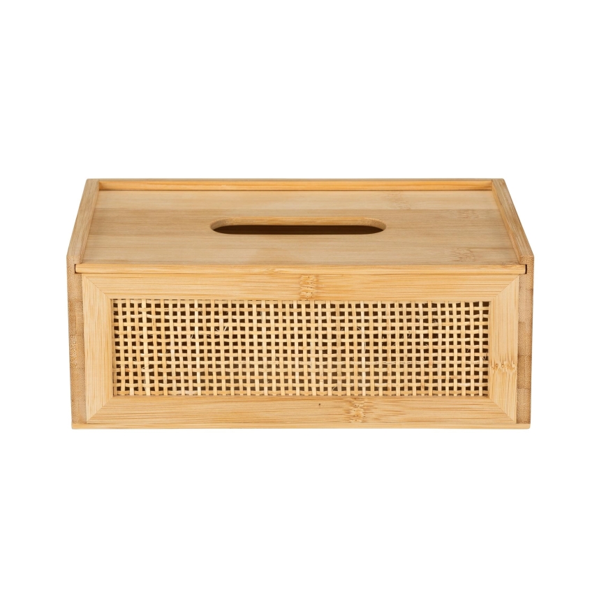 WENKO 25607100 - Dispenser per fazzoletti ALLEGRE 25x13 cm marrone
