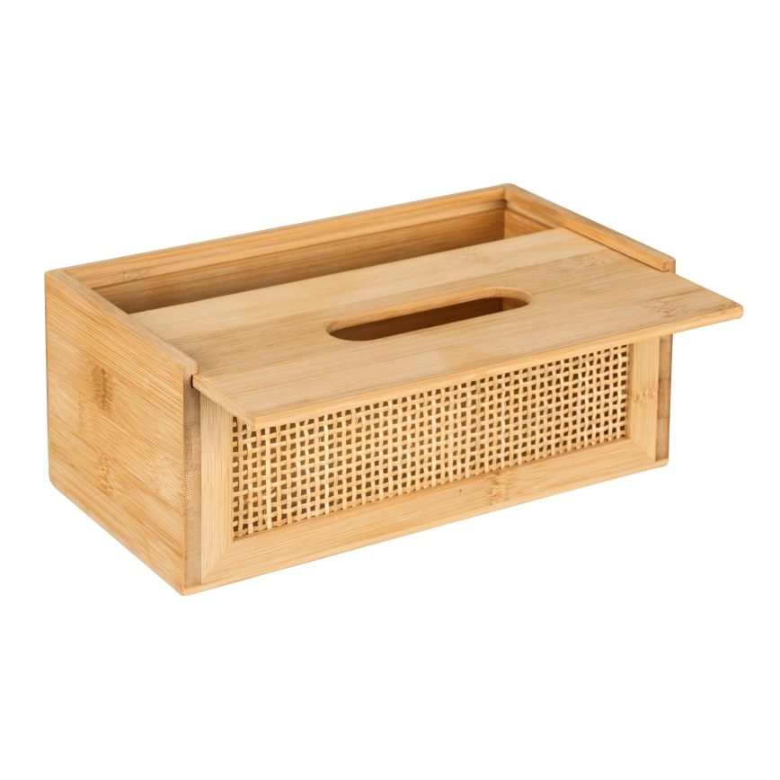 WENKO 25607100 - Dispenser per fazzoletti ALLEGRE 25x13 cm marrone