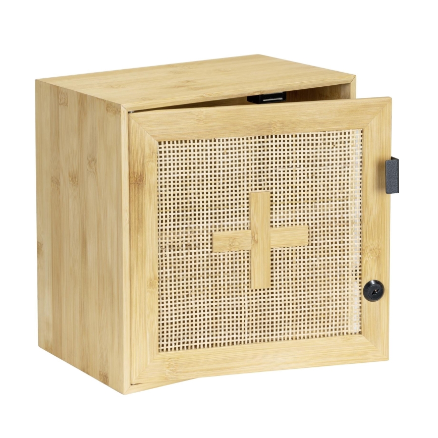 WENKO 25613100 - Mobiletto ALLEGRE 30x30 cm marrone