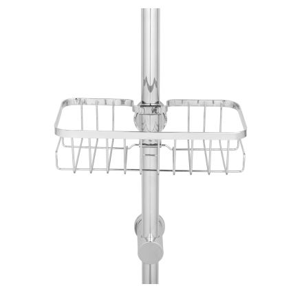 WENKO 25678100 - Cestino FLORESTA 24x14 cm argento