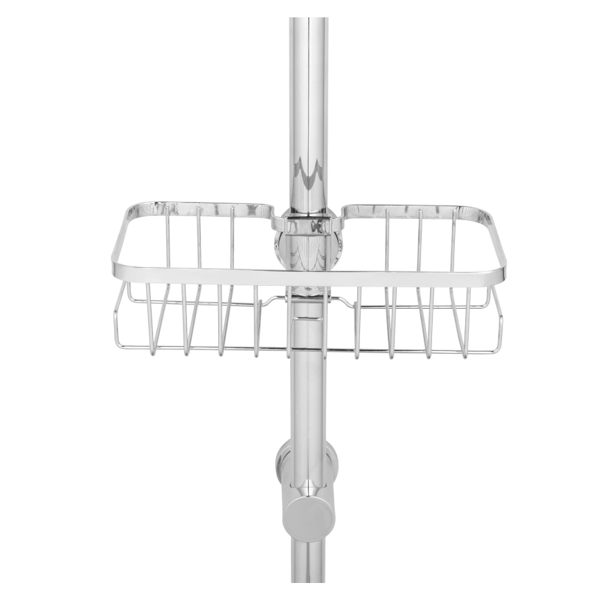 WENKO 25678100 - Cestino FLORESTA 24x14 cm argento