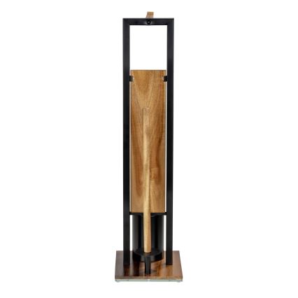 WENKO 25784100 - Set WC RIVALTA 18x70 cm marrone/nero