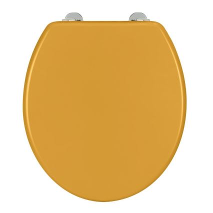 WENKO 25792100 - Sedile WC PRIMA 37x41 cm giallo/argento