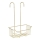 WENKO 25937100 - Cestello doccia MILO 25x36 cm acciaio inox/dorato/trasparente