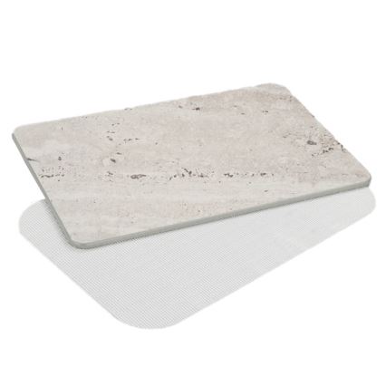 WENKO 25964100 - Tappetino PUNA 39x60 cm grigio