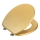 WENKO 26010100 - Sedile WC ALDENO 37x41 cm oro/argento
