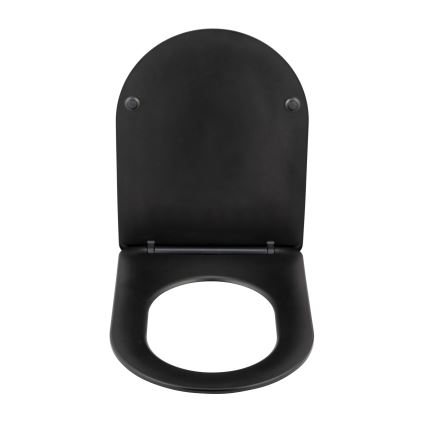 WENKO 26029100 - Sedile WC GALATI 46x36 cm nero