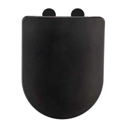 WENKO 26029100 - Sedile WC GALATI 46x36 cm nero