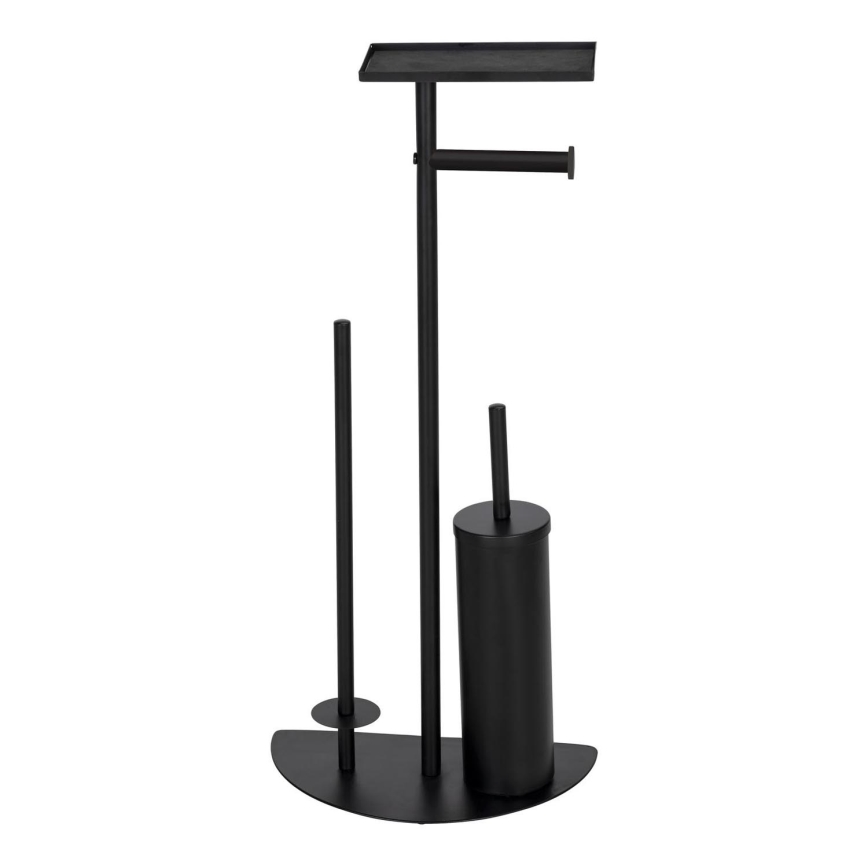 WENKO 26060100 - Set WC COSENZA 32,5x72 cm nero