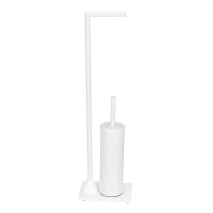WENKO 26072100 - Scopino WC HELLA 15x69 cm bianco