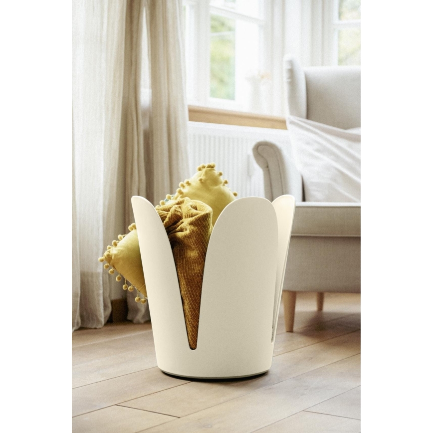 WENKO 26086100 - Sgabello COMISO 44,5x46 cm bianco