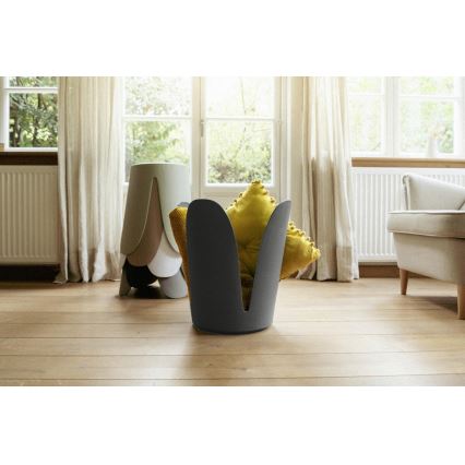 WENKO 26089100 - Sgabello COMISO 44,5x46 cm antracite