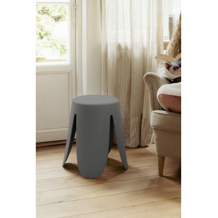WENKO 26089100 - Sgabello COMISO 44,5x46 cm antracite