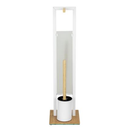 WENKO 26214100 - Set WC RIVALTA 18x70 cm marrone/bianco