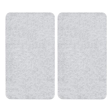 WENKO 2712663100 - Piastra di copertura 30x52 cm trasparente/grigio