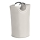 WENKO 3440001100 - Cesto portabiancheria STONE 38x72 cm beige/argento/nero