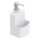 WENKO 3620115100 - Dispenser per sapone FESTIVAL 10x18 cm bianco