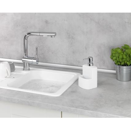 WENKO 3620115100 - Dispenser per sapone FESTIVAL 10x18 cm bianco