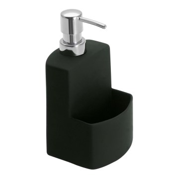 WENKO 3620117800 - Dispenser di sapone FESTIVAL 10x18 cm nero