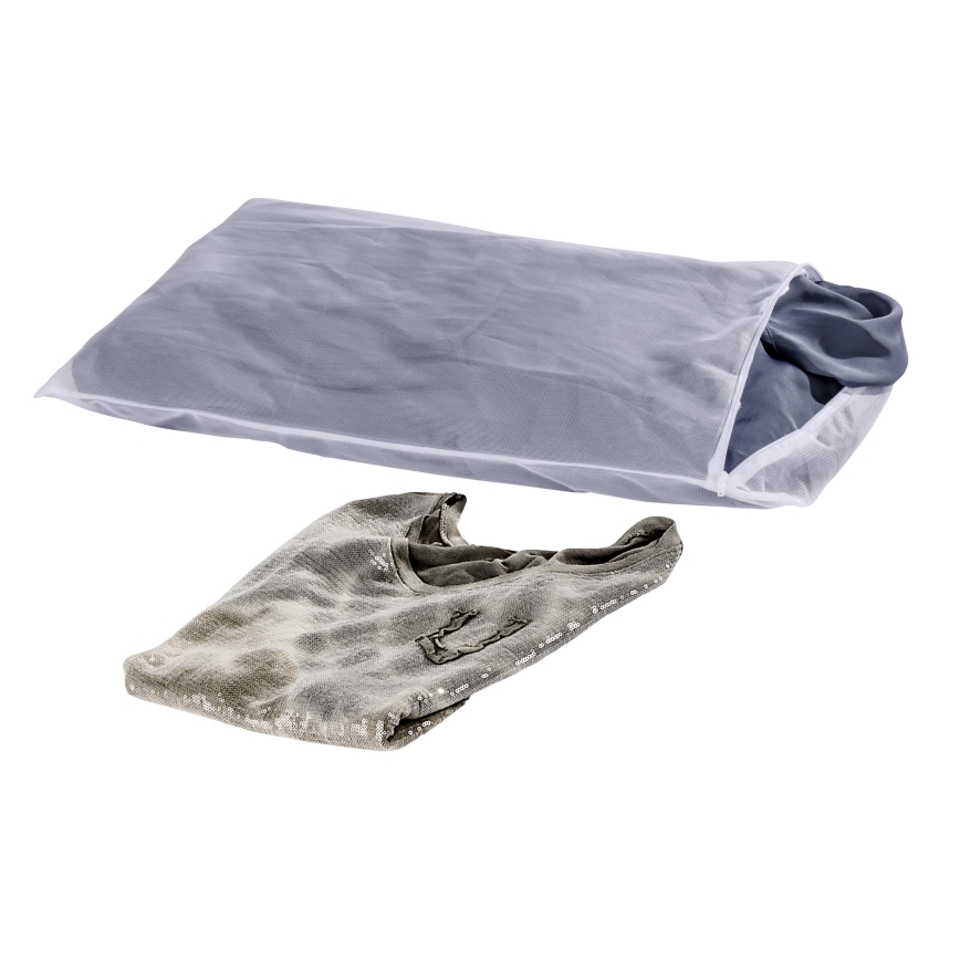 WENKO 3751700100 - Sacchetto per il bucato JUMBO 50x70 cm bianco