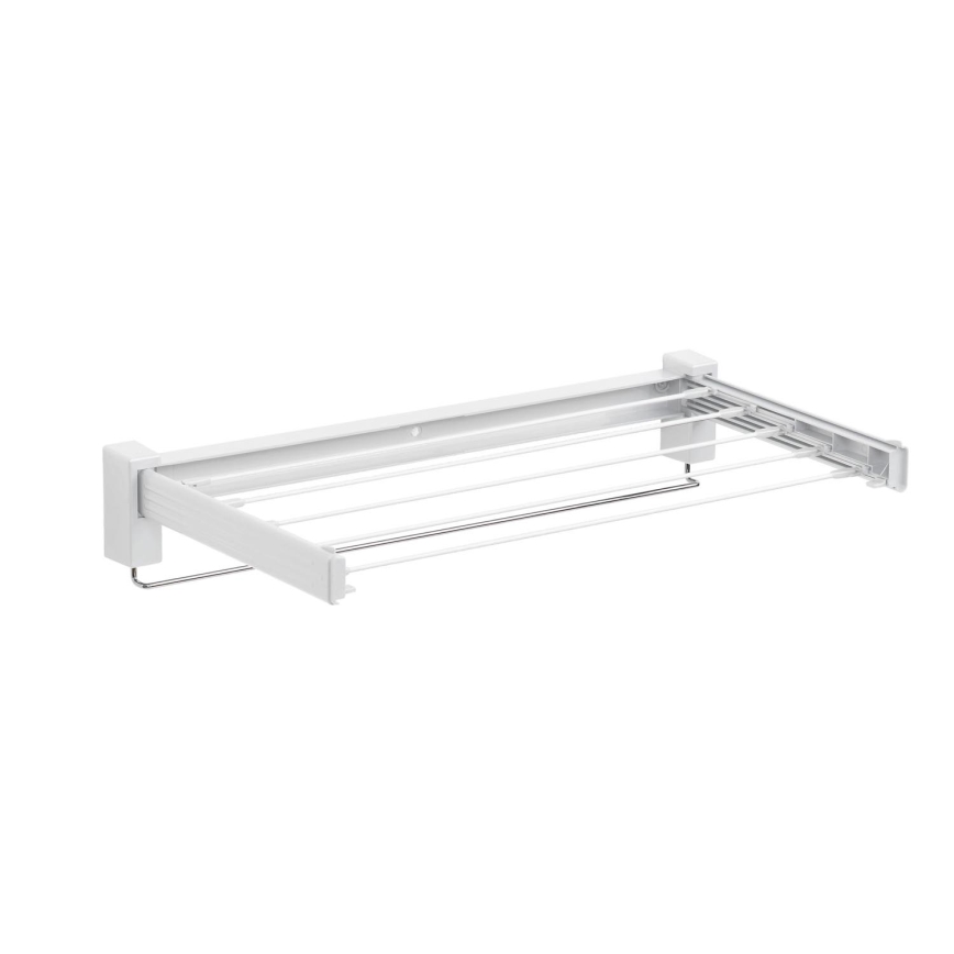 WENKO 3770013100 - Stendibiancheria BUTTERFLY 70x13,5 cm argento/bianco