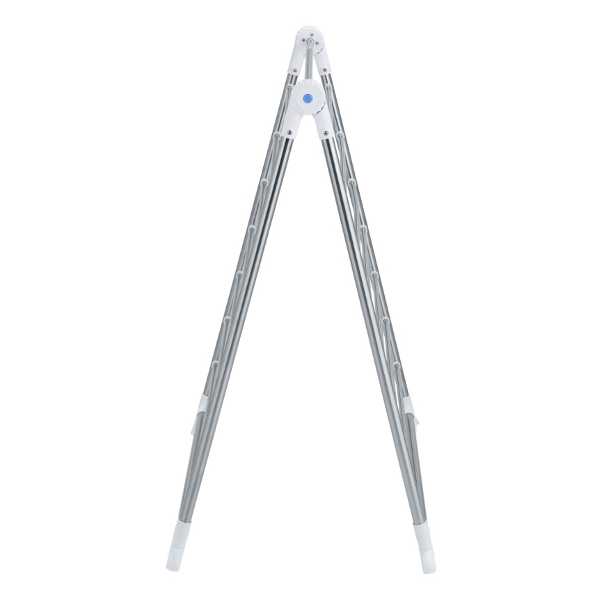 WENKO 3772020100 - Stendibiancheria PROFI 65x150 cm acciaio inox/argento/bianco