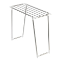 WENKO 3774020100 - Stendibiancheria PROFI SINGLE 87x79 cm acciaio inox/argento/bianco