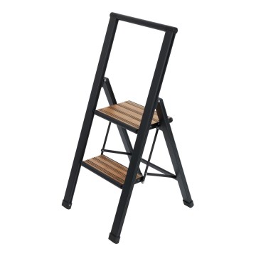 WENKO 50482100 - Scaletta ALU-DESIGN 44x101 cm nero
