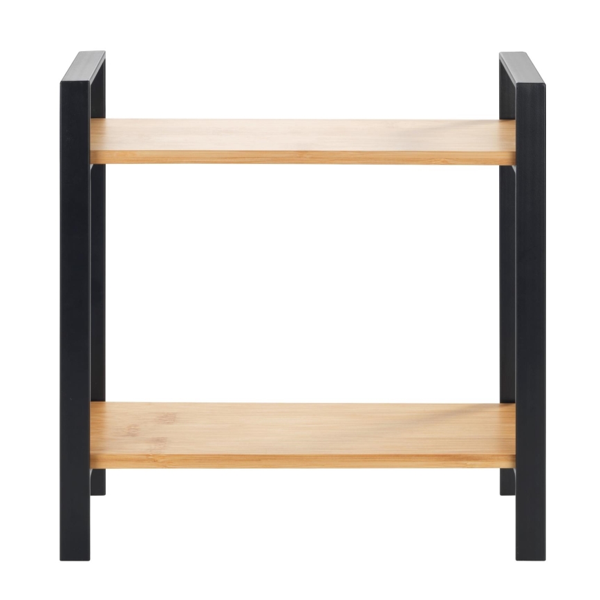 WENKO 53029100 - Mensola LOU 32x33 cm nero/marrone
