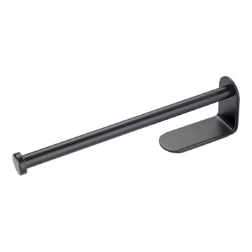 WENKO 53214100 - Portarotolo NIO 27,5x7 cm nero