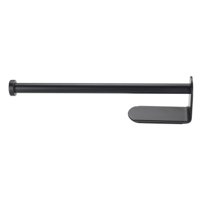 WENKO 53214100 - Portarotolo NIO 27,5x7 cm nero