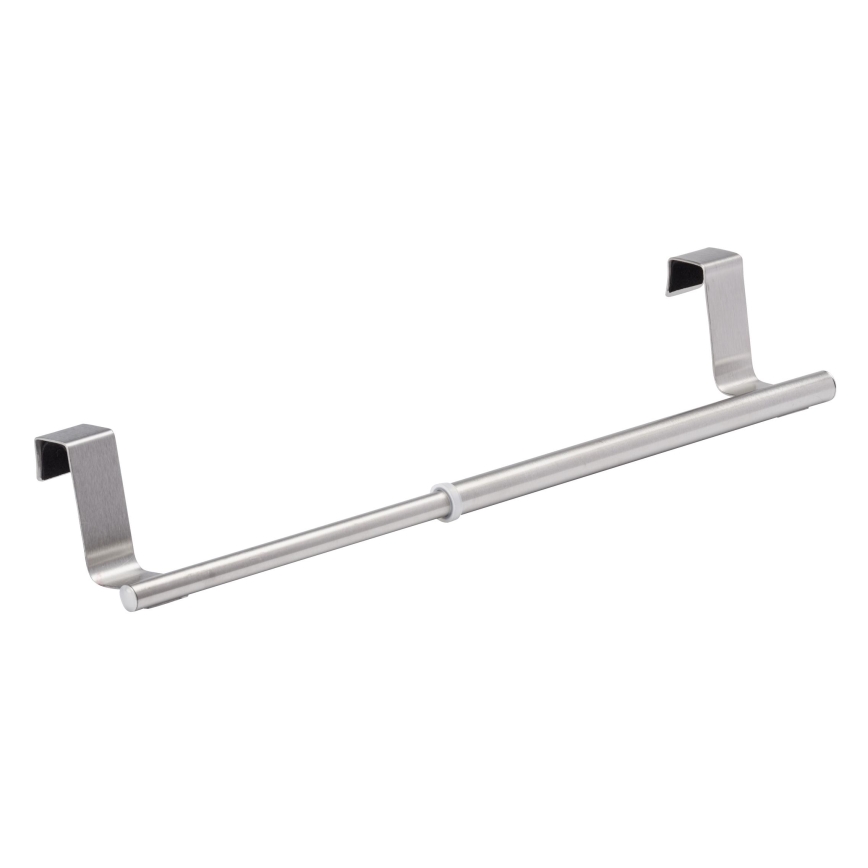 WENKO 53245100 - Portasciugamani TELESCOPE 7x6 cm argento/nero