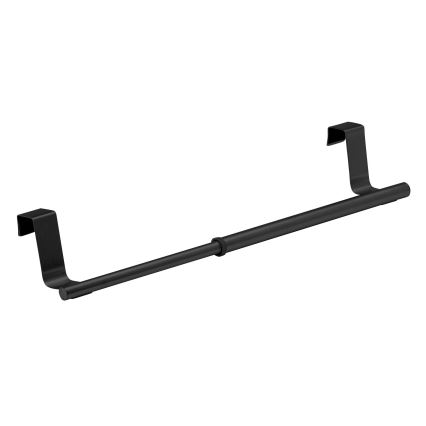 WENKO 53246100 - Porta asciugamani 7x6 cm acciaio inox/nero
