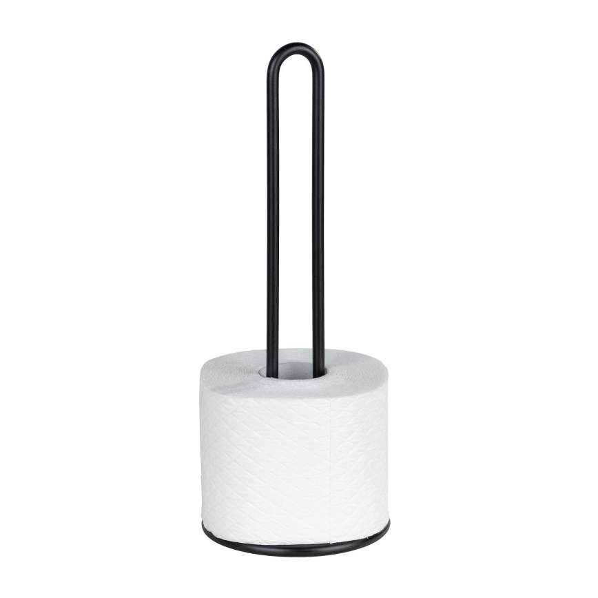 WENKO 53256100 - Porta asciugamani da cucina 12,5x32,5 cm nero