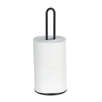 WENKO 53256100 - Porta asciugamani da cucina 12,5x32,5 cm nero