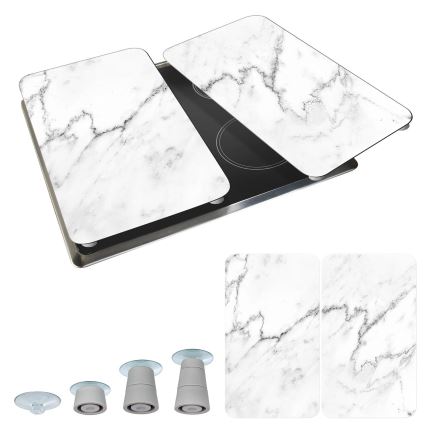 WENKO 53895100 - Piastra di copertura 30x52 cm multicolore/grigio/trasparente