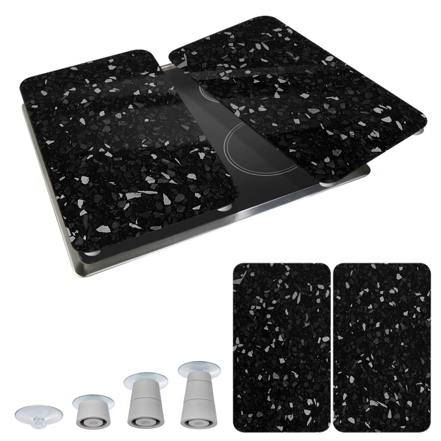 WENKO 53905100 - Piastra di copertura 30x52 cm multicolore/grigio/trasparente