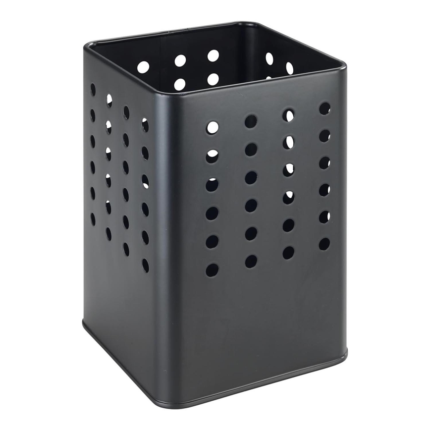 WENKO 54017100 - Portaposate SILIO 11,5x16,5 cm nero