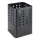 WENKO 54017100 - Portaposate SILIO 11,5x16,5 cm nero
