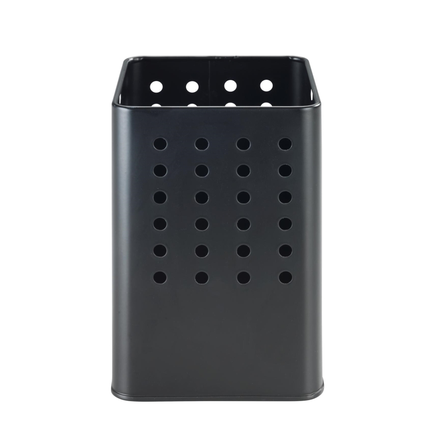 WENKO 54017100 - Portaposate SILIO 11,5x16,5 cm nero