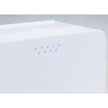 WENKO 54099100 - Portapane KUBO 35x26,5 cm bianco/marrone