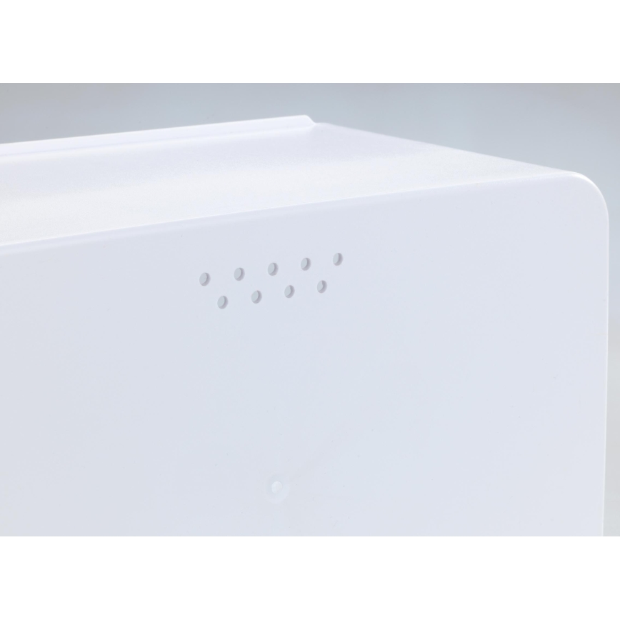WENKO 54099100 - Portapane KUBO 35x26,5 cm bianco/marrone