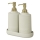 WENKO 54651100 - Dispenser per sapone HEIDI 19x21 cm crema/oro/bianco
