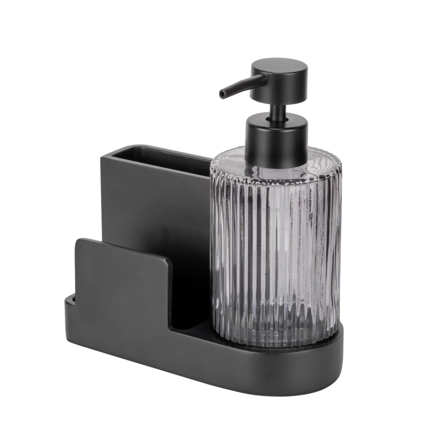 WENKO 54654100 - Organizer PINA 16x17 cm nero