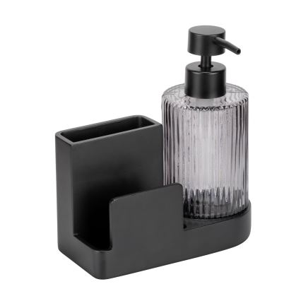 WENKO 54654100 - Organizer PINA 16x17 cm nero