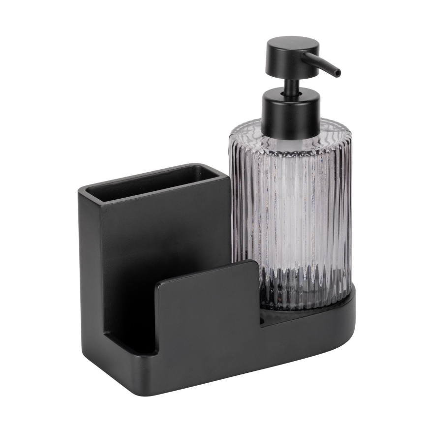 WENKO 54654100 - Organizer PINA 16x17 cm nero