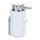 WENKO 54655100 - Dispenser per sapone WOYA 250 ml bianco/cromo lucido