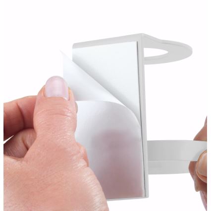 WENKO 54655100 - Dispenser per sapone WOYA 250 ml bianco/cromo lucido