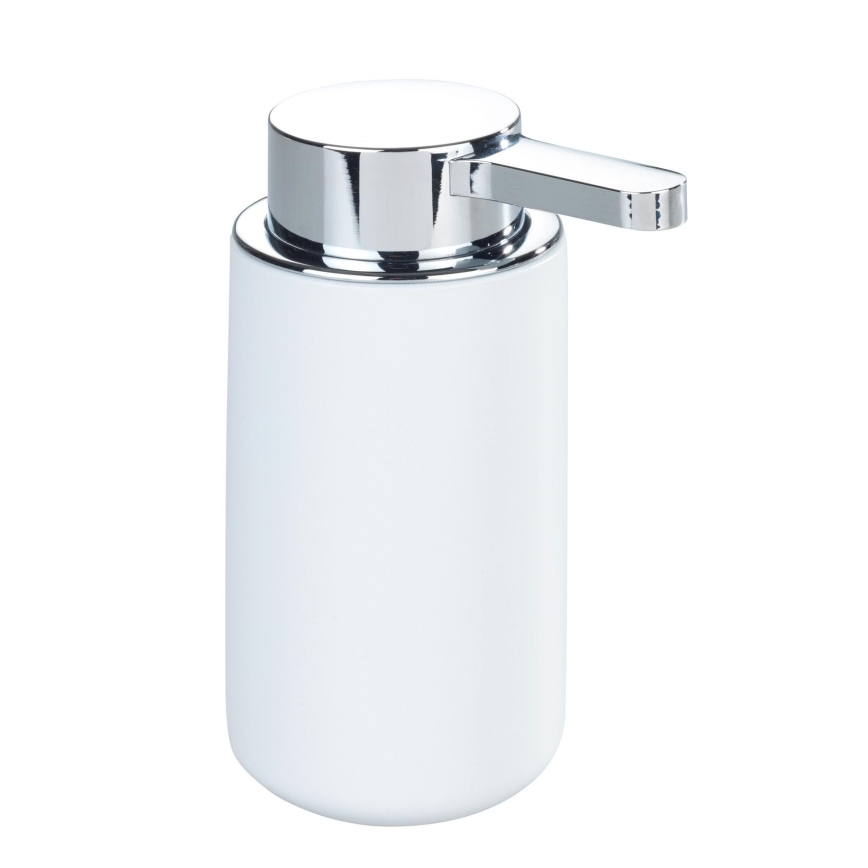 WENKO 54655100 - Dispenser per sapone WOYA 250 ml bianco/cromo lucido